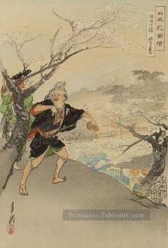  1897 - Nihon Hana ZUE 1897 Ogata Gekko ukiyo e